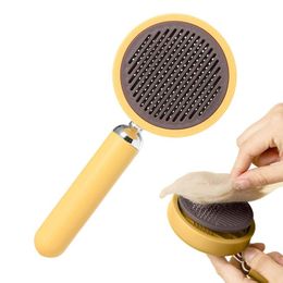 Cat Grooming Brush Dog Grooming Brushes for Shedding and Dematting Easy to Remove Loose Undercoat Pet Massaging Tool Suitable