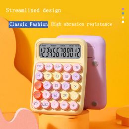 Calculators Colour Calculator Mechanical Keyboard Desktop Computer Office Special Creative Student Scientific Calculator Study Office Supplie