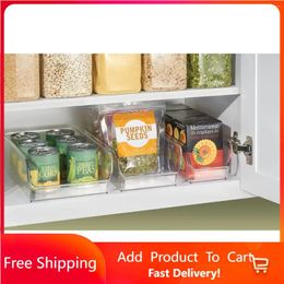 Storage Bottles Kitchen Cabinet Organizer Clear Home Organization And Container Containers Rapid Transit Free