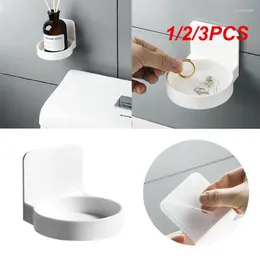 Hooks 1/2/3PCS Self Adhesive Bottles Holder Tray Bathroom Storage Rack Wall Mounted Hand Soap Dispenser Kitchen Spice Bottle