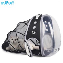 Cat Carriers Backpack Carrier Breathable Space Portable Expandable Dog Bag Pet Out Travel Supplies