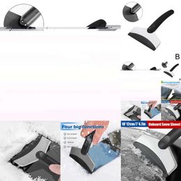 New Ice Scraper Snow Shovel Windshield Glass Winter Accessories Maintenance Automotive Defrost Removal Car Tool F7A2