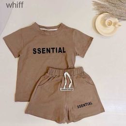 Clothing Sets Boys Designers Clothes Toddler Clothing Sets Summer Baby Short-Sleeve T Shirt Shorts 2Pcs Costume For Kids Clothes Tra 1493 C240413