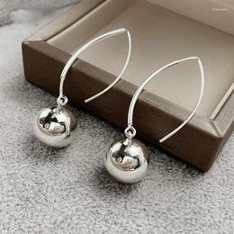 Stud Earrings 925 Sterling Sivler Small Ball For Women Fashion Elegant Wedding Party Bride Jewellery Gift Prevent Allergy