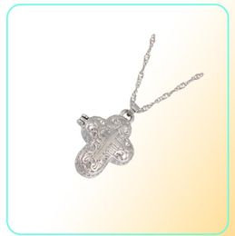 Exquisite 925 Sterling Silver Chain Necklace Diamond Jewelry Magnet Box Pendant Devout Anniversary Gift Fashion Accessories8763386