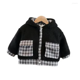 Jackets Winter Baby Boys Girls Clothes Children Fashion Thick Warm Hooded Coat Toddler Casual Costume Infant Clothing Kids Outerwear