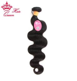 Queen Hair 100 unprocessed indian virgin human hair weave Body wave virgin Human Hair 12quot28quot 100gpc 1pc5997370