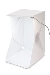 Mini Po Studio Led Light Room Foldable Shooting Tent Pography Lighting Tent Kit with White and Black Backdrop Lightbox247o7308790