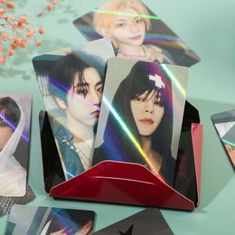 Kpop Idol Stray Kids Album Rock-Star Lomo Card Hologram Photocard Stay Gift