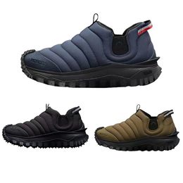 Spezial designer Tyre shoes men with box luxury slip-on men chaussure blue black khaki lightweight wave sole platform floor Simplicity