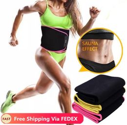 Women Shaper Waist Trainer Trimmer Latex Rubber Belt Body Shaper Neoprene Waist Belt Sweat Premium Waist Cincher Fajas3335056