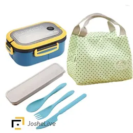 Dinnerware Multi-layer Design Tableware Three-piece Set Portable Lunch Box For Fat Reduction Meal Kitchen Bar Supplies Convenient Heating