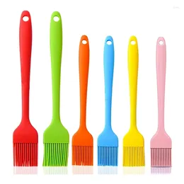 Tools Silicone Basting Brushes Pastry Brush Spread Oil Butter Sauce Marinades For BBQ Cooking Cakes Desserts Grilling(6 Pcs)