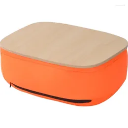 Kitchen Storage Simple Upholstered Tray Table Lazy Knees Bed Laptop Desk Cushion Flat