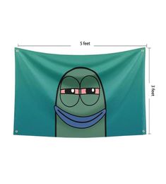 Baked Flag 3x5 Feet Banner Funny Poster UV Resistance Fading Durable Man Cave Wall Flag with Brass Grommets for College Dorm Room7806251