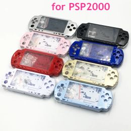 Accessories Ehouse for PSP 2000 PSP2000 Game Console Full Set Shell Housing Case Cover with Buttons Kit Replacement