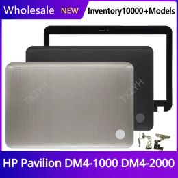 Cases New Original For HP Pavilion DM41000 DM42000 Laptop LCD back cover Front Bezel Hinges Palmrest Bottom Case A B C D Shell