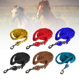 Horse Lead Rope Accessory Heavy Duty Bolt Snap Clip Swivel Buckle Easy to Use for Livestock Durable Practical Horse Leading Rope