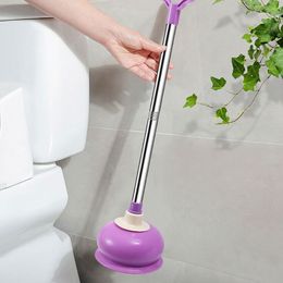 Rubber bowl plunger Plungers for Bathroom Heavy Duty Cup Plunger for with Long Handle to Fix Clogged cup plunger Toilets cup (