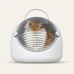 Cat Carriers Travel Bag Cute Carrier Transparent Woman Portable Breathable Outdoor Design Mochila Gato Pet