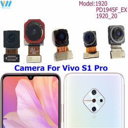 Front Rear Camera For Vivo S1 Pro 1920 Frontal Selfie Small Facing Front Back Big Camera Flex Cable Replacement Repair Parts New