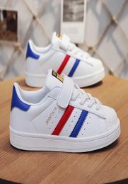 Casual Kids Shoes Child Sneakers Fashion Shell Head Styles Slip On Breathable Boys Girls Trainers Tenis Infantil 2107298932288