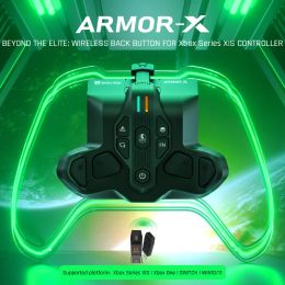 Gamepads ARMORX Wireless Back Button for Xbox Series S/X Controller Support for PS4/ Win/ Switch /Xbox ONE Console Gamepad Accessories