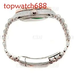 20230GSJ Top Brand Y Per Wedding VVS Moissanite Diamond Watch Uomini ghiacciati hip hop colors acciaio watch3lsz