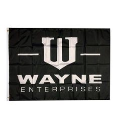 Wayne Enterprises Batman Flag Banner 3X5 Feet Man Cave Outdoor Flag 100 Single Layer Translucent Polyester 3x5 Ft Flag3344923