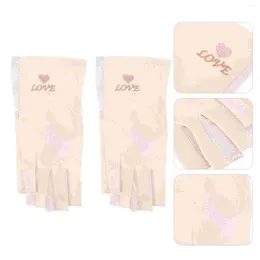 Nail Dryers Gloves Cover Manicure Skin Hand Guard Accessory Pure Cotton