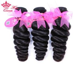 Brazilian Loose Wave Bundles Deal 100 Virgin Human Hair Extensions Natural Color Hair Weave Bundle Virgin Queen Hair Products9960853