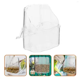 Other Bird Supplies Birdcage Hanging Food Box Bowls For Dispenser Water Cup Birds Feeder Pp Container