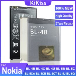 Battery BP 4L BLB-2 BLC-2 BLD-3 BL-5J BL 4C/5C/4U/5CA/5B/4UL/5B/4CT/5CT For Nokia N70 1508 X3 5200 3335 C6-01 X6 225 E75 E55 E90