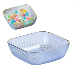 Plates Snack Holder Fruit Vegetable Dish Bowl Portable Storage Organizer Appetizer Tray For Nut Chips