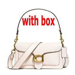 Tabby 26 designer bag luxury bag women designer handbag famous underarm fashion shoulder bags classicletter crossbody bag white black te042 Q2