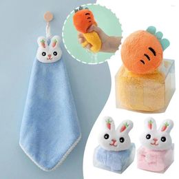 Party Favor Cartoon Coral Velvet Hand Towel For Kitchen Bathroom Microfiber Soft Quick Dry Absorbent Home Terry Towels De R4N3