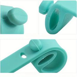 5pcs Silicone Binding Straps Anti-Lost Earphone Storage Soft Tape Data Cable Binding Straps Creative Wire Organiser Winder