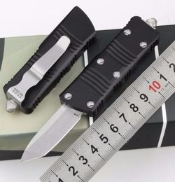 Mini Combat dragon dual action tanto D2 stonewashed automatic auto knife Pocket Survival hunting camping Xmas gift knives for man5183249