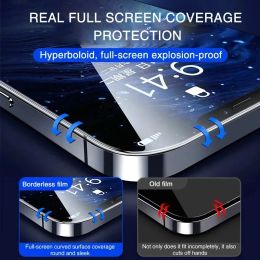 4PCS 9D Full Cover Tempered Glass For iPhone 11 12 13 14 15 Pro Max Plus Screen Protector For iPhone XR XS MAX Protective Glass