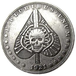 HB56 Hobo Morgan Dollar skull zombie skeleton Copy Coins Brass Craft Ornaments home decoration accessories8838023