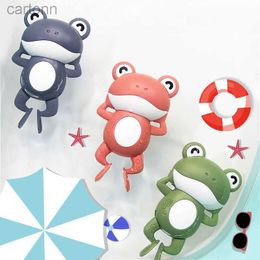 Bath Toys Montessori Baby Bath Toys For Kids 2 To 4 Year Old Children Swimming Bath Toy Frogs Clockwork Bathing Toy Boy Bathtubs Water Toy 240413