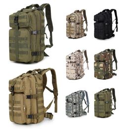 Wholesale Outdoor 3P Tactical Backpacks Waterproof Nylon Oxford Camouflage 35L Rucksacks Camping Hiking Bag Trekking Bag Sho1166869