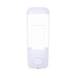 Liquid Soap Dispenser Wall Mount Manual Clear Modern Single Chamber/Double Chamber Container For El Home Kitchen