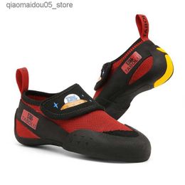 Sneakers Climbing shoes for children indoor climbing outdoor beginners professional rubber training girls Q240413