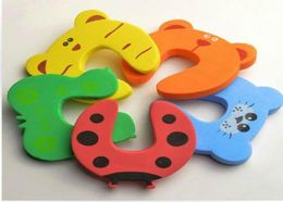 100PcsLot Child Baby Animal Cartoon Jammers Stop Door Stopper Holder Lock Safety Guard6654584