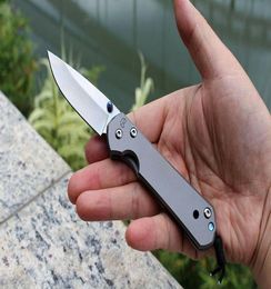 Small Sebenza 21 knives D2 Blades TC4 Titanium Handle Tactical Folding Pocket EDC Knife1360372