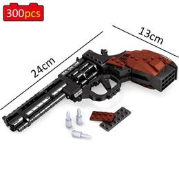 Gun Toys Military series revolver desert eagle AK47 sniper rifle submachine gun building block childrens toy yq240413T9OY