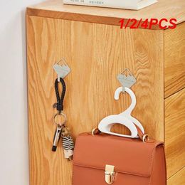 Hangers 1/2/4PCS Multi-functional Bag Hook Hanger Clothes Rack Simple Stackable Wardrobe Nail-free Hanging