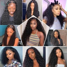 6x6 HD Lace Closure With Malaysian Deep Wave 3/4 Bundles with 5x5 Lace Closures With Virgin Hair Human Hair Bundles Extension