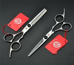 Z1001 6039039 Purple Dragon Black TOPPEST Hairdressing Scissors Factory Cutting Scissors Thinning Shears professional 64467778292136